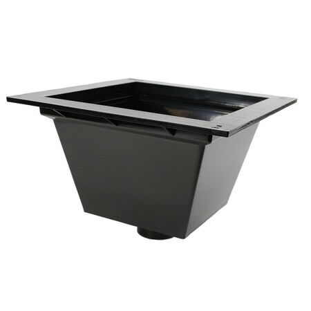 3 In. ABS Hub Fit Floor Sink